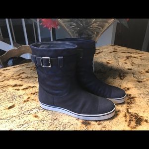 Authentic CHANEL leather boots